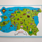 VIRO-EESTI-Kartta-KULKEMATON POSTIKORTTI - pikkukuva 1