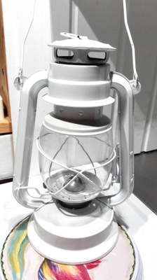 SIISTI VALKOINEN POLAR LANTERNS ÖLJYLAMPPU