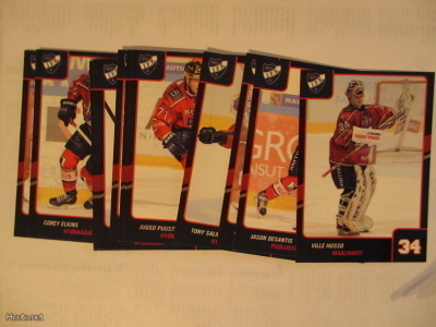 Cardset 2013-14 HIFK 181-192 teamset