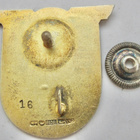 Ruuvimerkki Posti Lennätin Hopeaa 1951 Numeroitu 16 ISO UPEA - pikkukuva 2