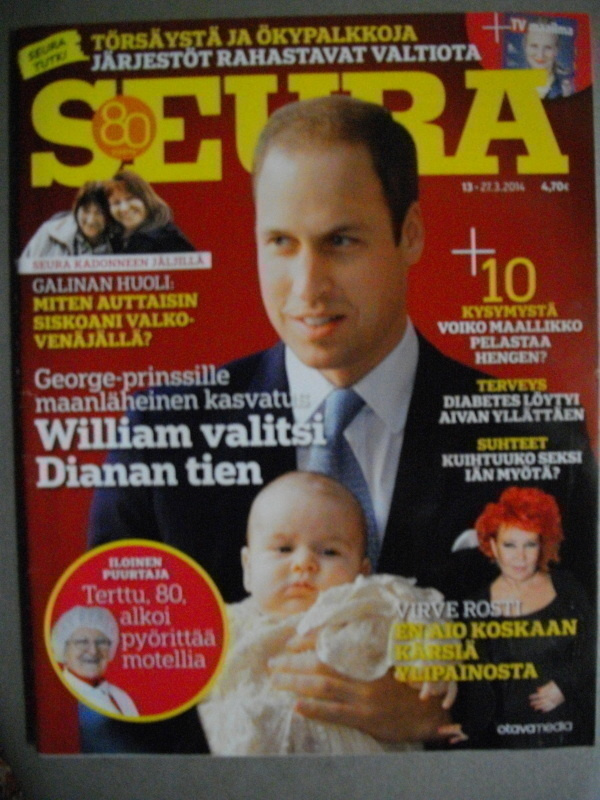 Seura lehti Nro 13/2014 (16.3)