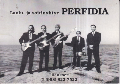 Laulu - ja soitinyhtye PERFIDIA , e84