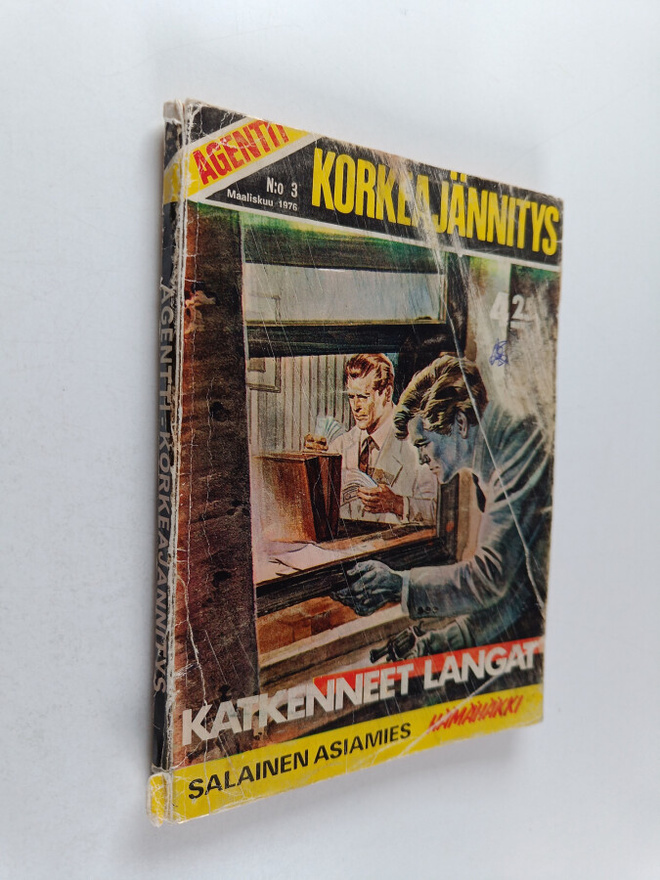 Agentti-Korkeajännitys 3/1976 : Katkenneet langat