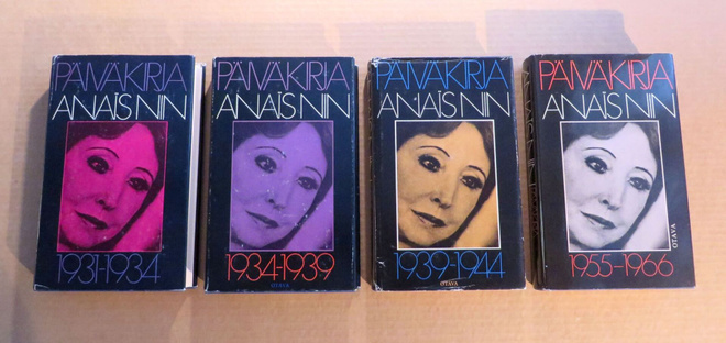 ANAIS NIN: Neljä päiväkirjaa - Otavan 80-luvun painokset