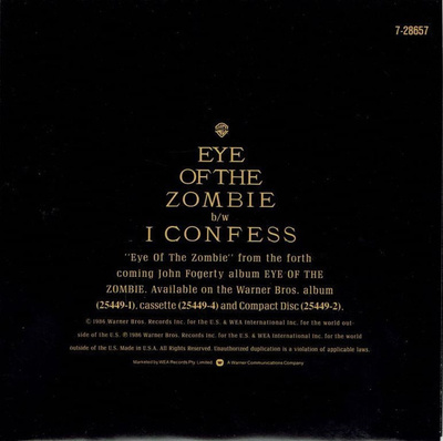 JOHN FOGERTY - EYE OF THE ZOMBIE