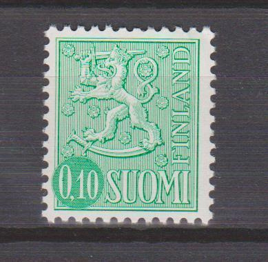 1963 Yleismerkki vihreä 0,10 mk ** lape 556