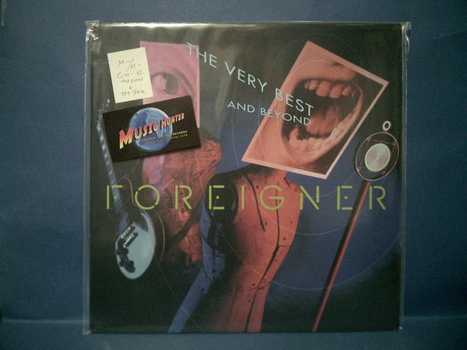 FOREIGNER THE VERY BEST AND BEYOND LP M-/M-