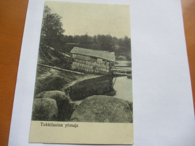 Kansanperinne; Tukkilautan yömaja - 1906