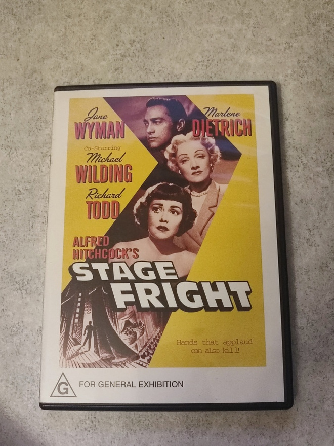 Stage Fright Alfred Hitchcock