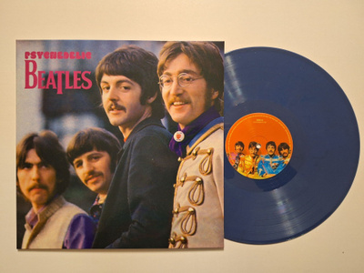 The Beatles Psychedelic Beatles LP Väri vinyyli
