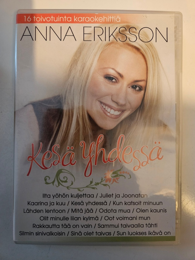 Anna Eriksson, Kesä yhdessä - DVD