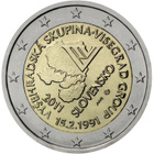Slovakia 2 € 2011 Visegrád- ryhmä, UNC - pikkukuva 2