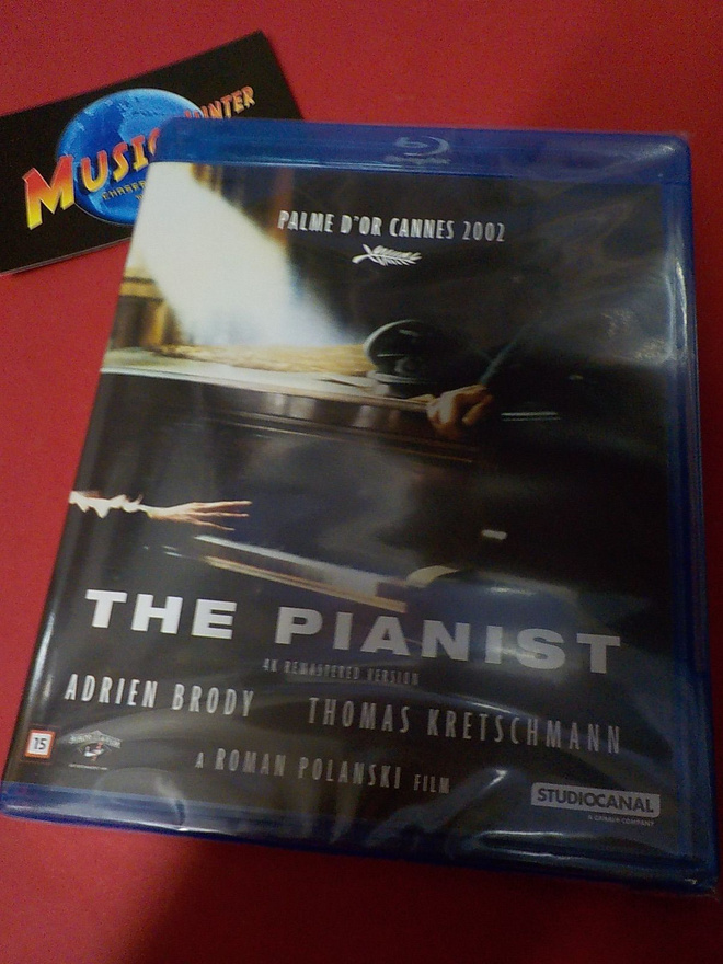 THE PIANIST UUSI BLU-RAY