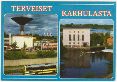 Karhula maisemia 1988