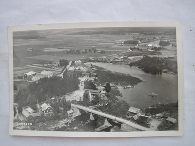 VANHA Postikortti Ylistaro 1936 Karhumäki