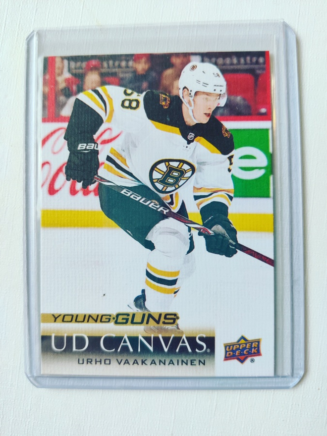 18-19 UD Young Guns Canvas - Urho Vaakanainen
