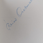 Reino Orasmala : Hukkuva tarttuu oljenkorteen (signeerattu) - pikkukuva 3