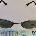 Vintage Ray-Ban W0969 Oval Metal Aurinkolasit (B&L) - pikkukuva 1