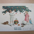 Postikortti Joulu 1915 Kohopainettu UPEA Venäjän Sensuuri - pikkukuva 1