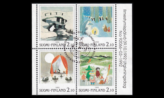 1184-7hb o Nordia muumit vihkolehti EPL (1992)