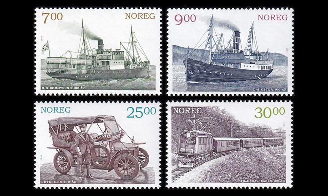 Norja 1655-8 ** Rahtiliikenteen historia (2008)