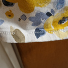 *** Hyväkuntoiset kukkakuvioiset housut, koko 38 *** - pikkukuva 3