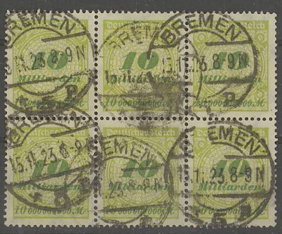 Saksa Mi 328 AP 6-lo o
