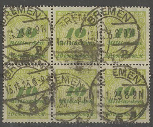 Saksa Mi 328 AP 6-lo o