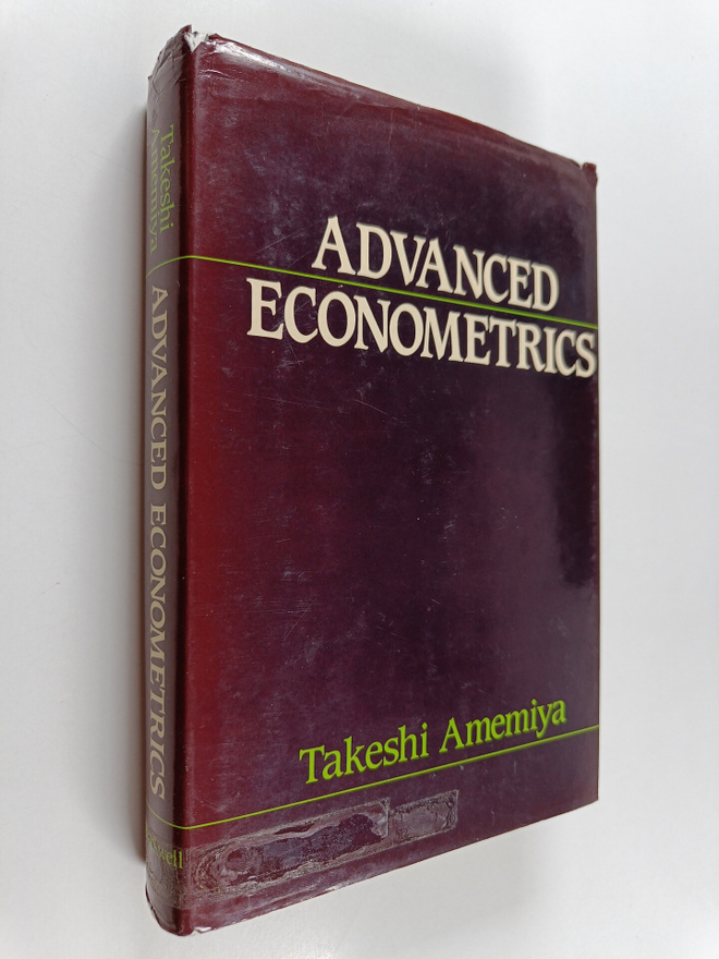 Takeshi Amemiya : Advanced econometrics