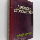 Takeshi Amemiya : Advanced econometrics - pikkukuva 1