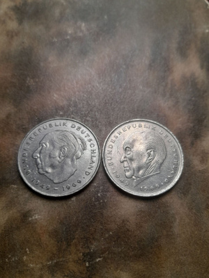 Deutsche 2 mark 1978 F, 2kpl