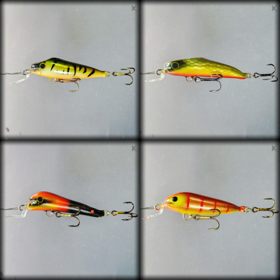 4x Sekasetti ~56-72mm