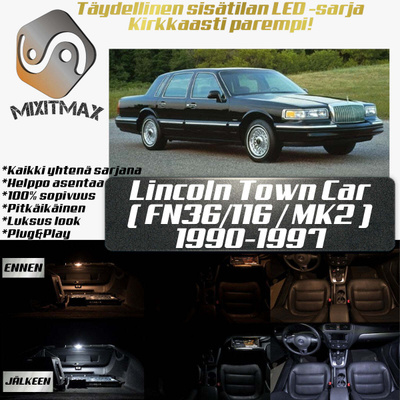 Lincoln Town Car (MK2) Sisätilan LED-sarja 10-os