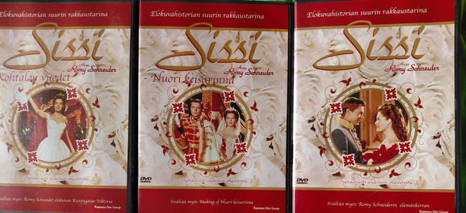 SISSI TRILOGIA DVD Romy Schneider