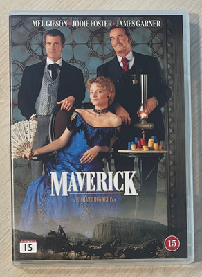 Maverick (1994) Mel Gibson, Jodie Foster, James Garner