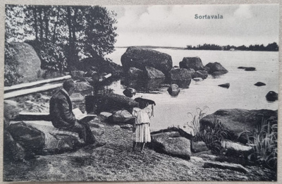 Sortavala postikortti+negatiivi