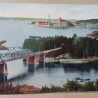 Tampere, silta, rantamaisema Näsijärveltä kaupunkiin, ei p. - pikkukuva 1