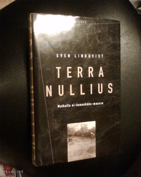 Sven Lindqvist  TERRA NULLIUS ( 1 p. 2006 ) Sis. postikulut