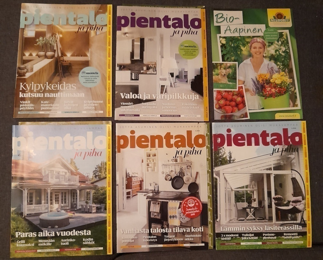 Pientalo ja piha -lehden 2016 vuosikerta loistokunto!