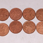 5 penniä 1930 kupari 8kpl - pikkukuva 2