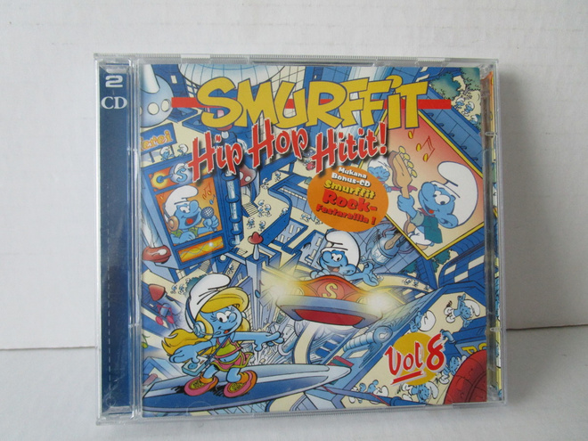 Smurffit (2CD) Hip Hop Hitit! Vol. 8 + Rock-Festareilla!