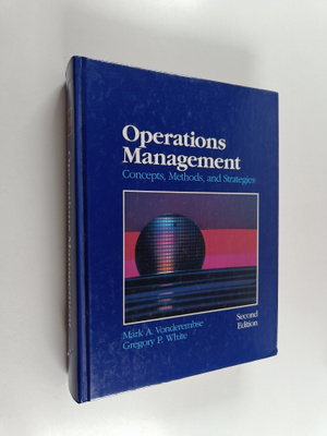 Mark A. Vonderembse : Operations management : concepts, m...