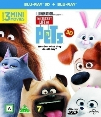 Lemmikkien Salainen Elämä (Blu-ray 3D + Blu-ray)