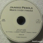 Jaakko Pesola • Mistä tytöt tykkää CDr-Single - pikkukuva 3
