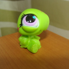 LITTLEST PET SHOP istuva nuotti KILPIKONNA #2887 - pikkukuva 4