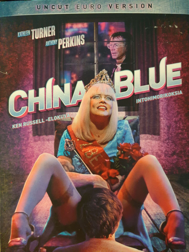 China Blue (1984) Leikkaamaton! DVD Kathleen Turner