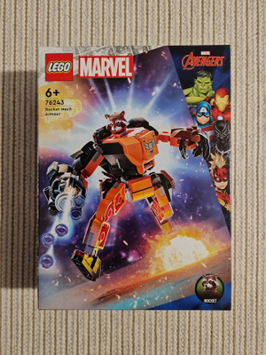 Lego Marvel - Rocket Mech Armor (76243) (uusi)