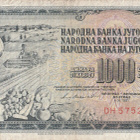 Jugoslavia 1000 dinaria 1981 - pikkukuva 1