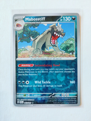 Mabosstiff Reverse Holo Rare