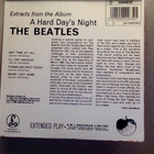THE BEATLES :: EXTRACTS - A HARD DAY'S NIGHT :: CD, EP 1992 - pikkukuva 2